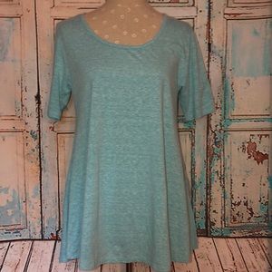 LULAROE ~Solid Heather Perfect Tee~S
